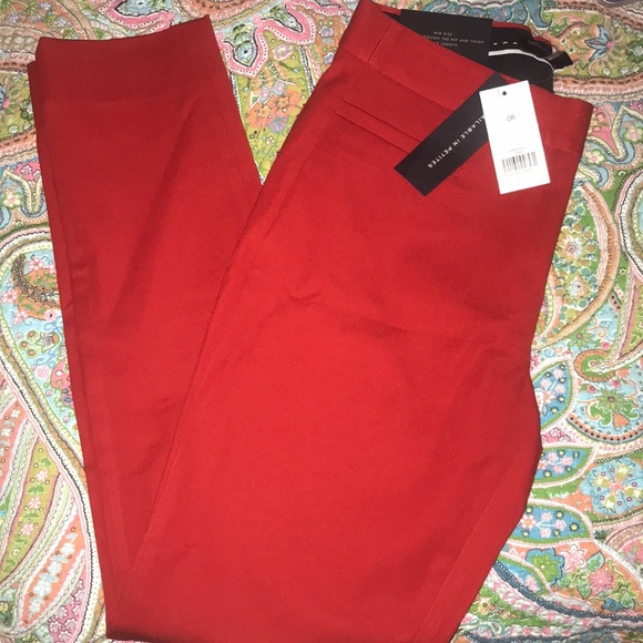 Banana Republic Pants - Red banana republic dress pant